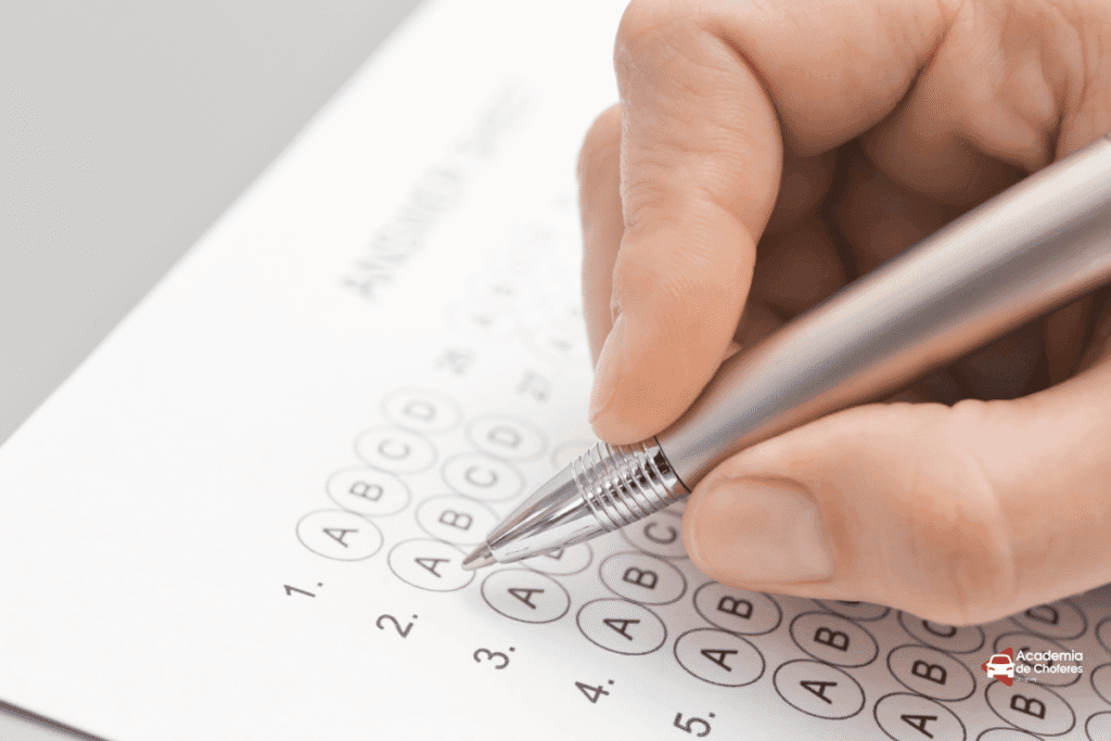 Errores más comunes en el examen teórico
